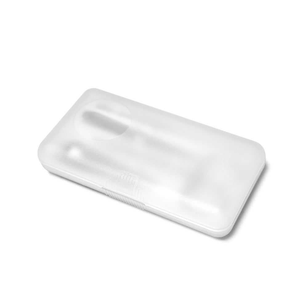 NADIA promotional cosmetic item in white with custom logo branding