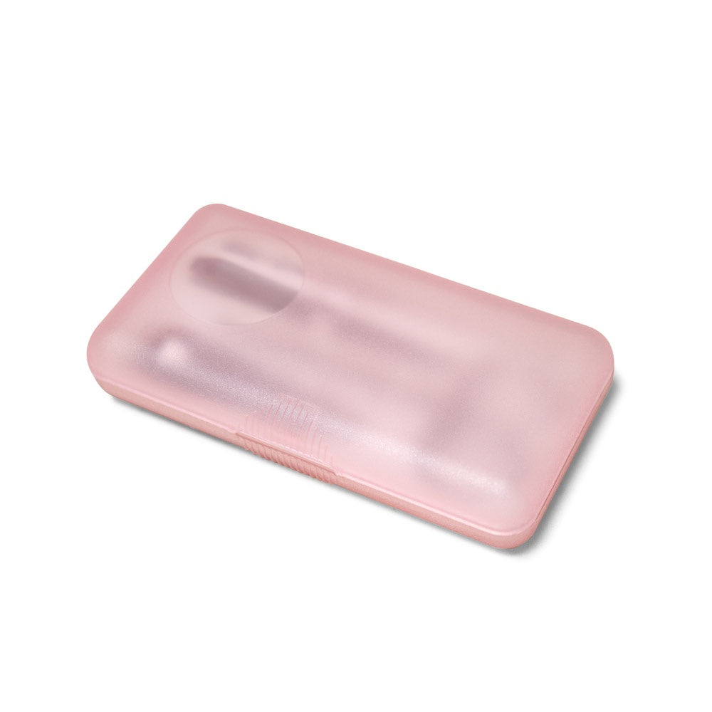 NADIA promotional cosmetic item in light pink with custom logo branding