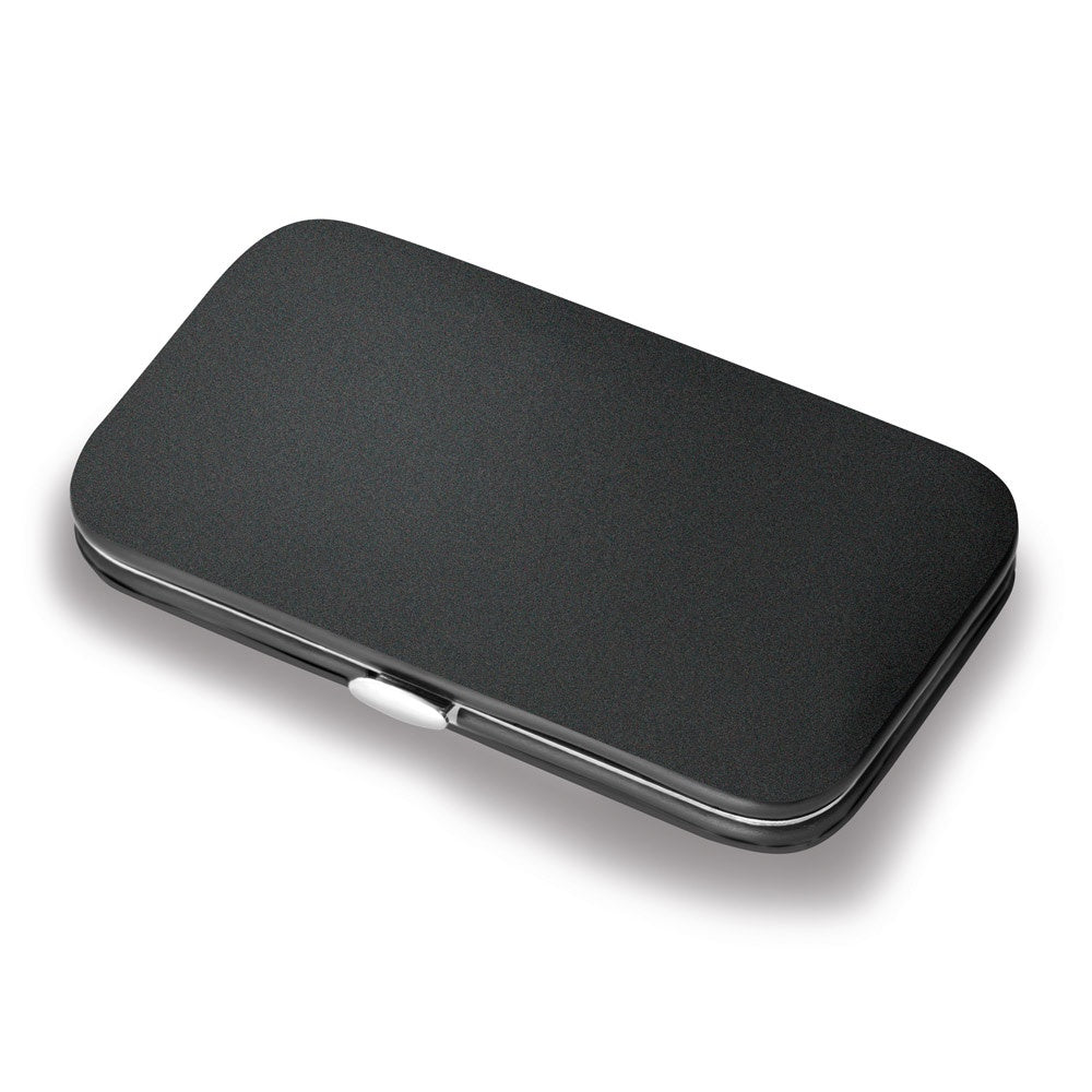 DIAZ promotional cosmetic item in black with custom logo branding