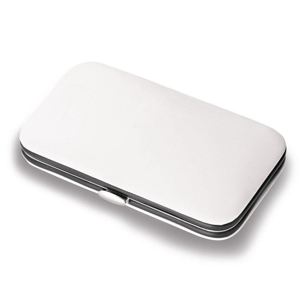 DIAZ promotional cosmetic item in white with custom logo branding