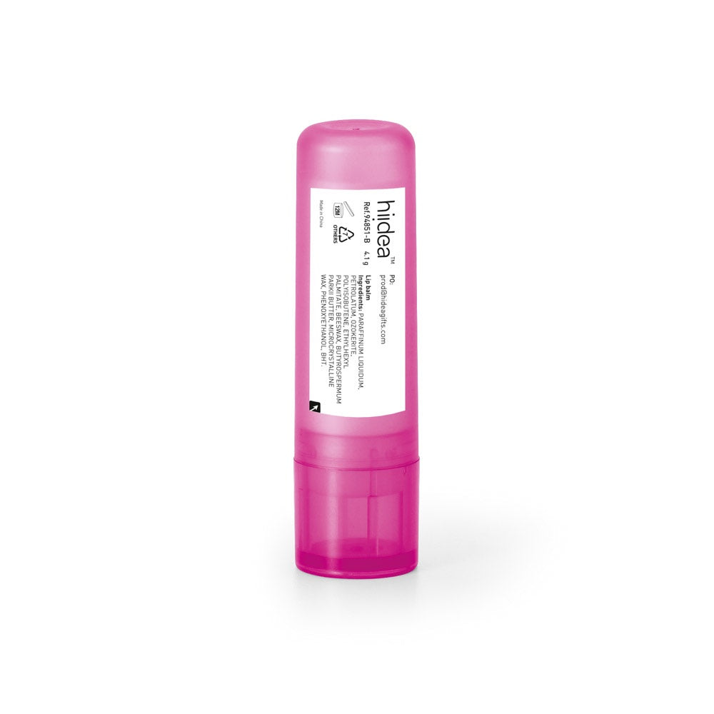 JOLIE promotional cosmetic item in pink (detail view) with custom logo branding