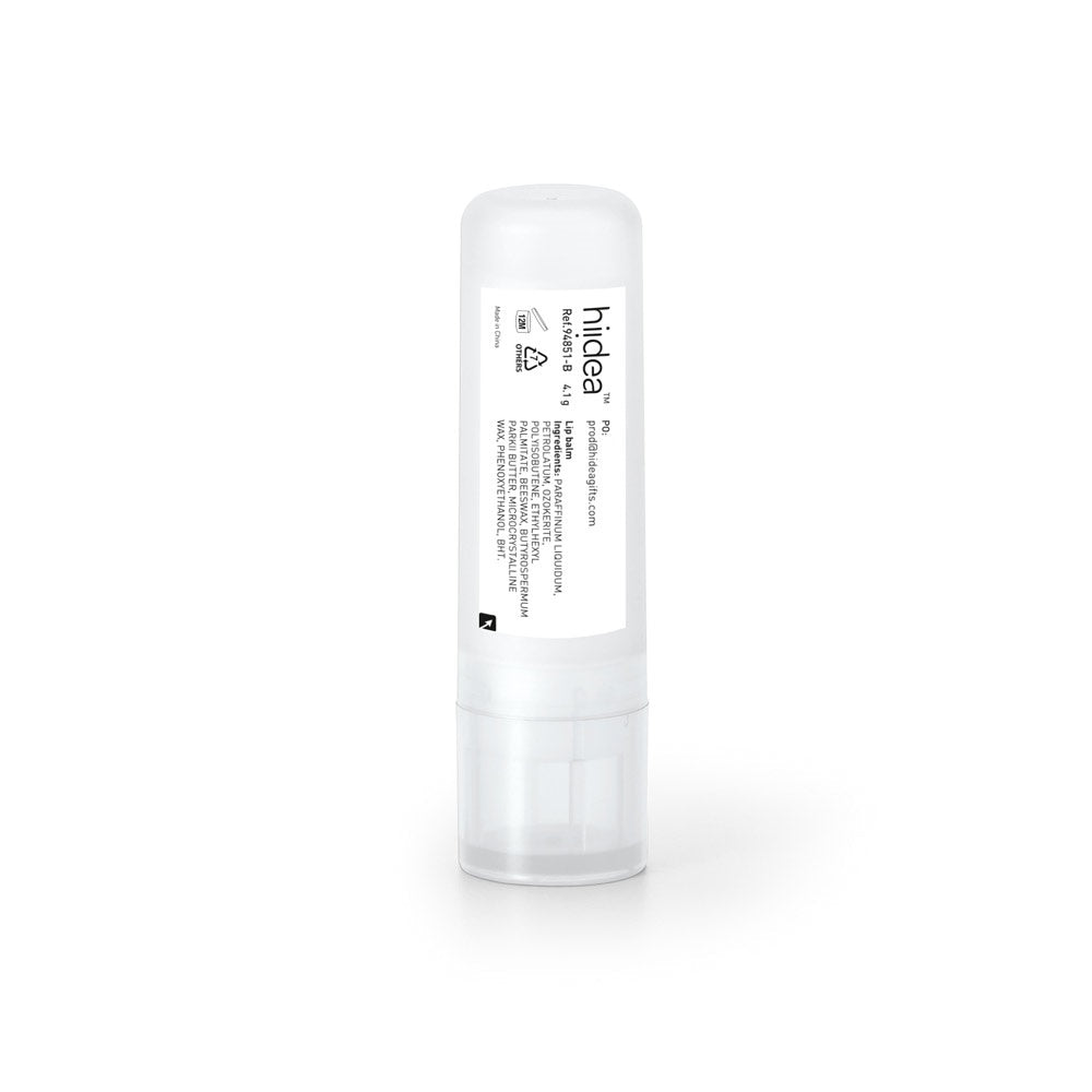 JOLIE promotional cosmetic item in white (detail view) with custom logo branding