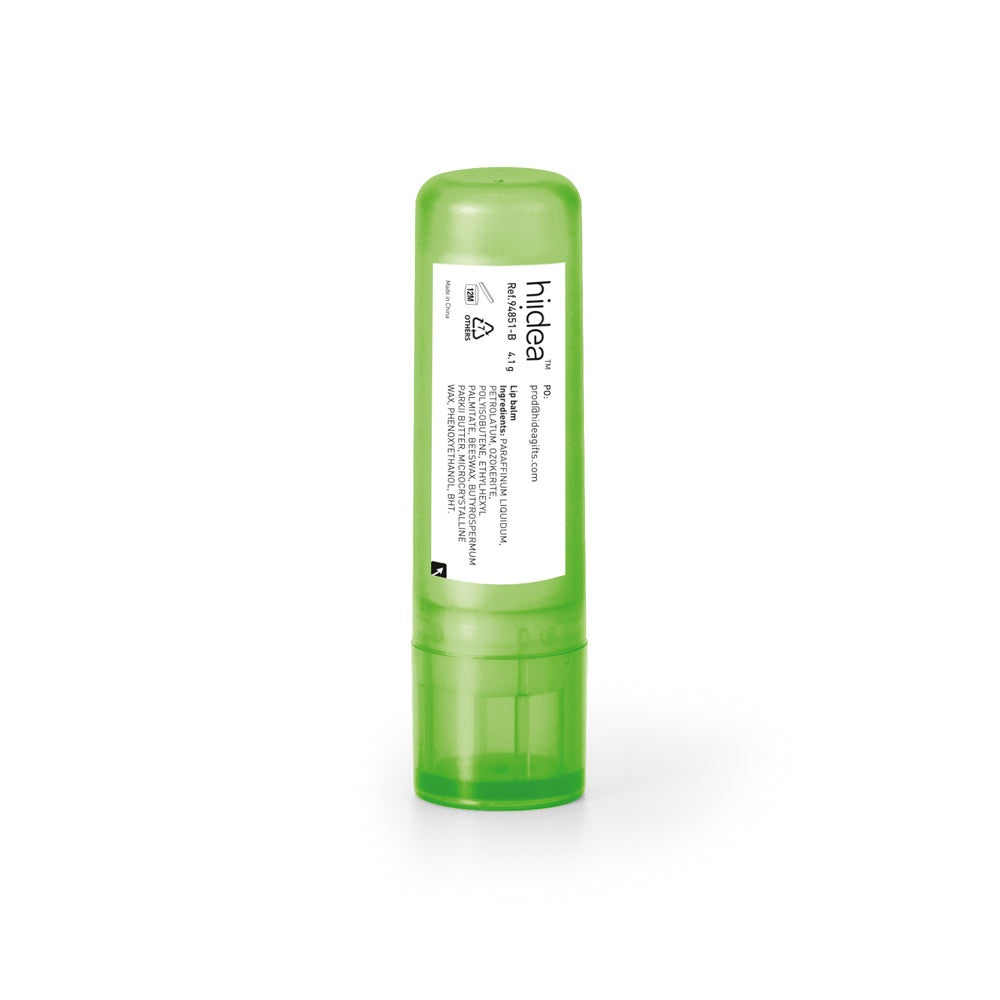 JOLIE promotional cosmetic item in light green (detail view) with custom logo branding