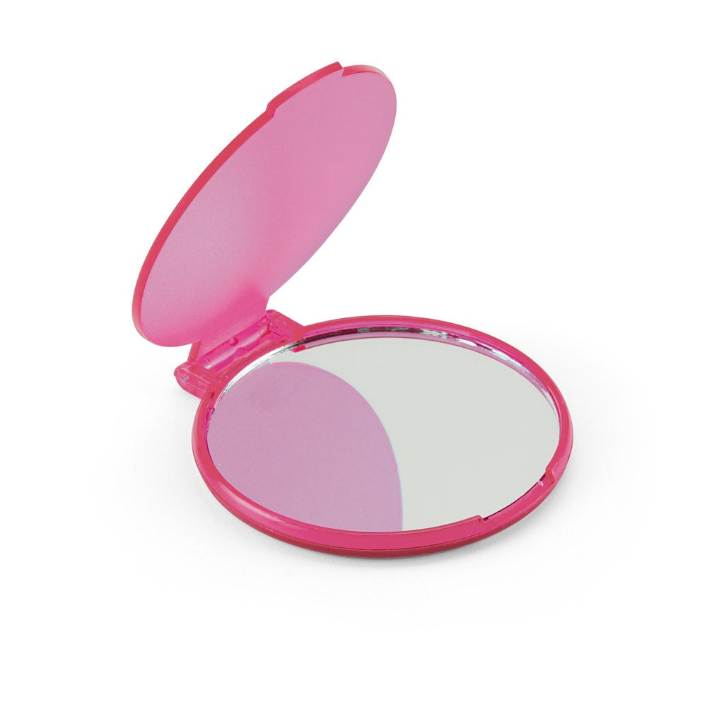 STREEP promotional personal care item in pink (detail view) with custom logo branding