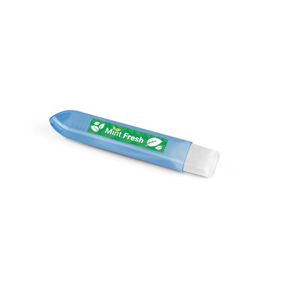 HARPER promotional travel accessory in light blue with custom logo branding