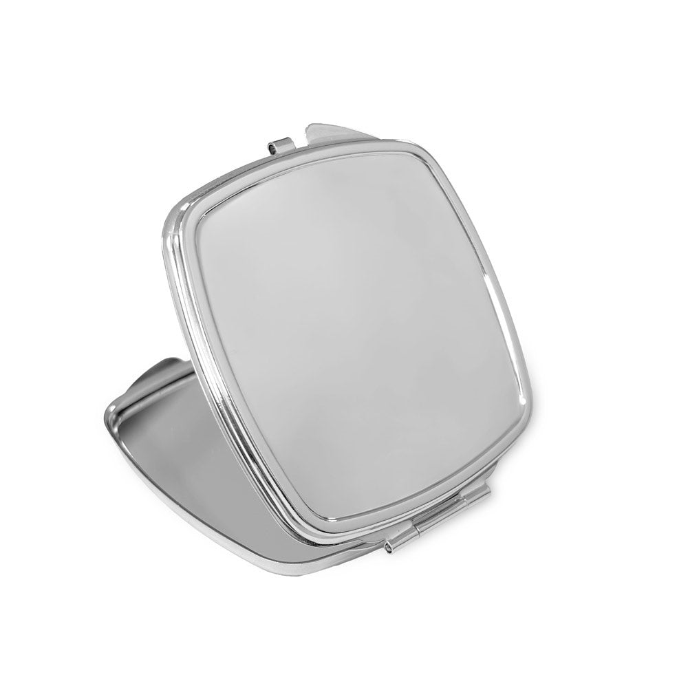 SHIMMER promotional personal care item in silver (detail view) with custom logo branding