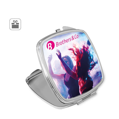 SHIMMER promotional personal care item (complete set view) with custom logo branding