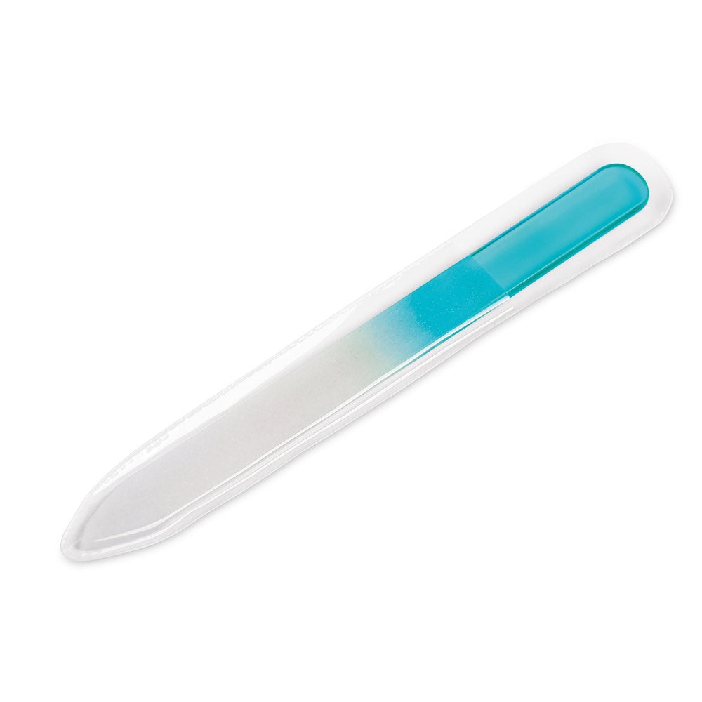 RASPERA promotional cosmetic item in light blue with custom logo branding