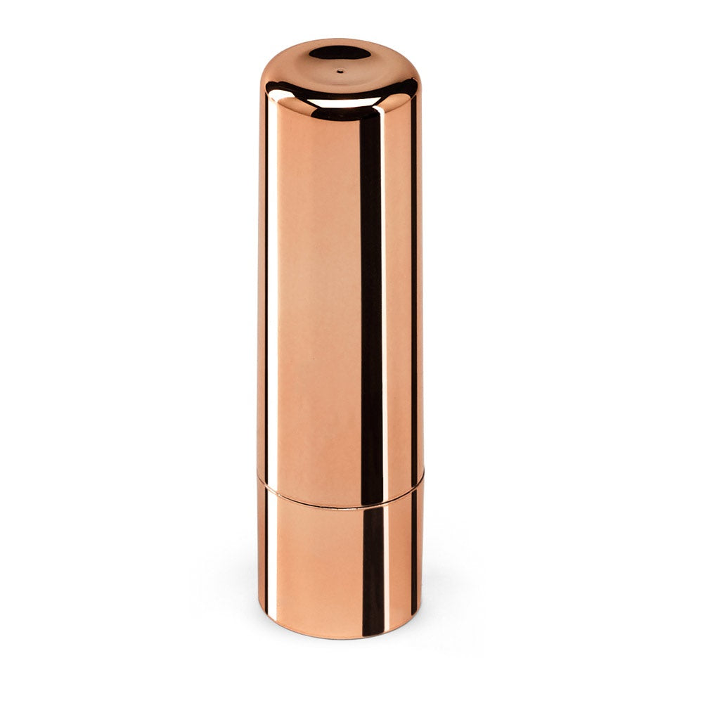 SCARLETT promotional cosmetic item in copper with custom logo branding