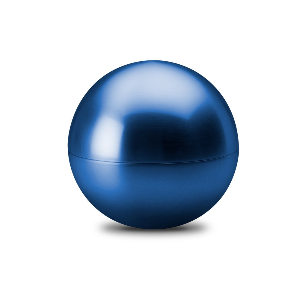ALBA promotional cosmetic item in royal blue with custom logo branding