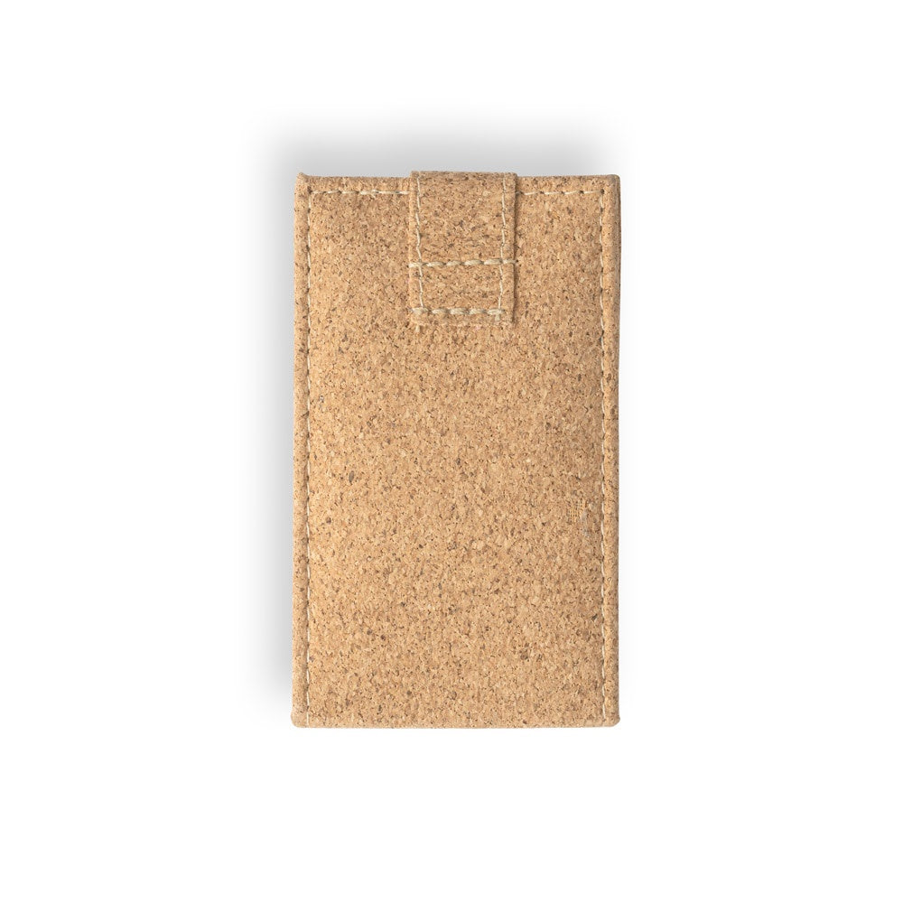 ZENA promotional cosmetic item in natural (detail view) with custom logo branding