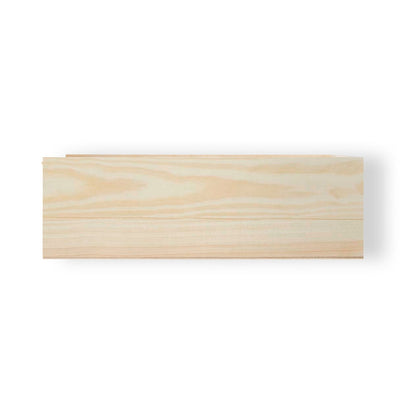 BOXIE WOOD L promotional home accessory in dark natural (detail view) with custom logo branding
