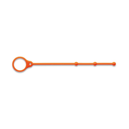 MAURICE promotional hygiene item in orange with custom logo branding