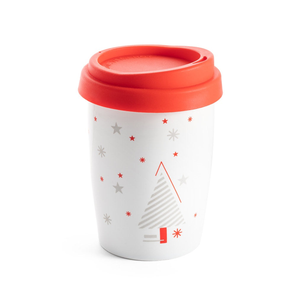 HAZARD promotional home accessory in red with custom logo branding