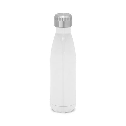 AMORTI M promotional thermal bottle in white with custom logo branding