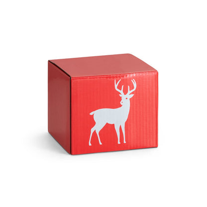 VERNON X promotional home accessory in red (gift box packaging) with custom logo branding