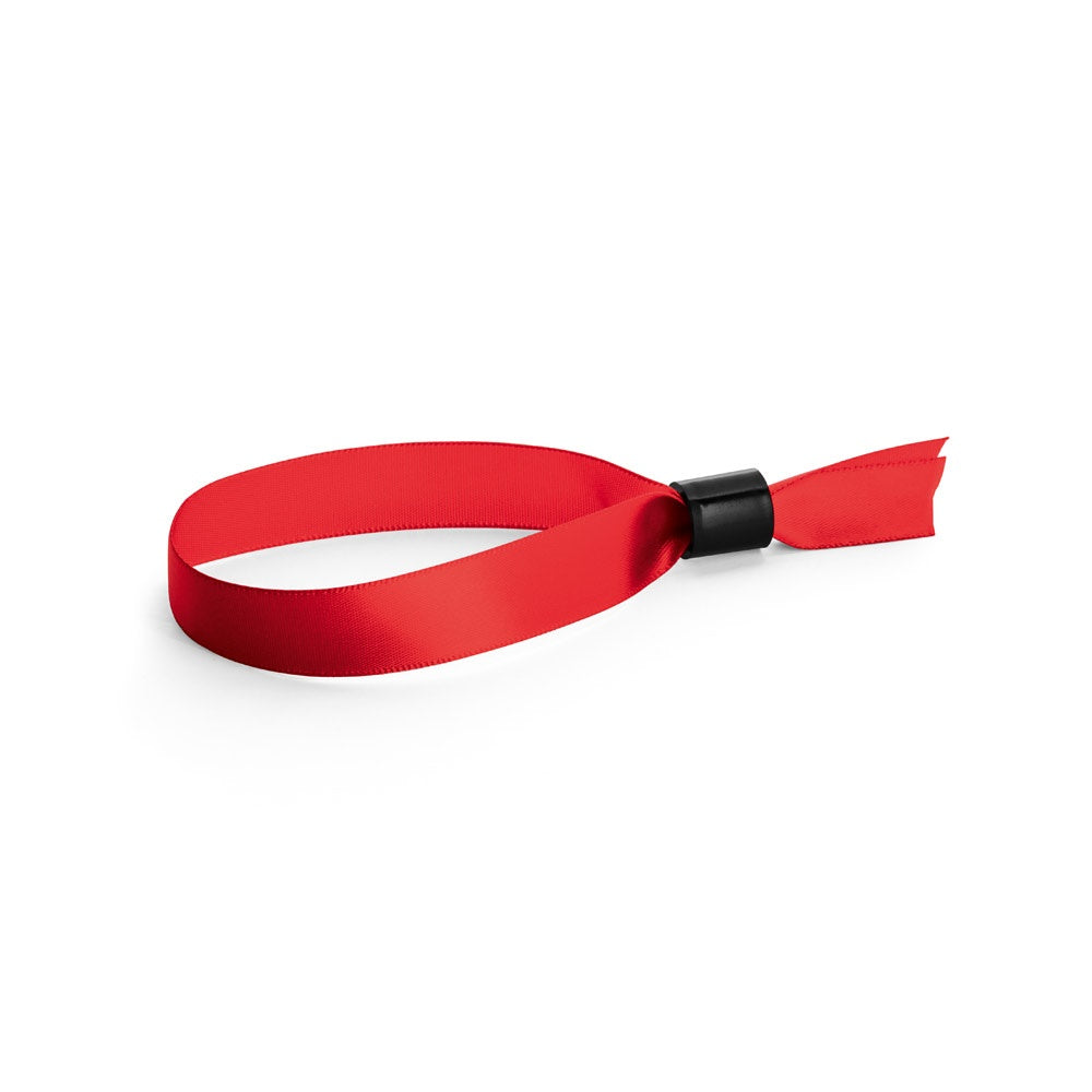 SECCUR promotional sports accessory in red with custom logo branding