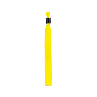 SECCUR promotional sports accessory in yellow (detail view) with custom logo branding