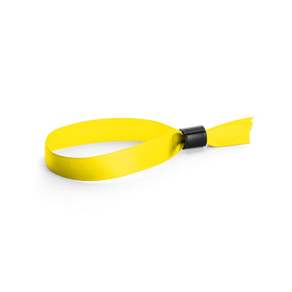 SECCUR promotional sports accessory in yellow with custom logo branding