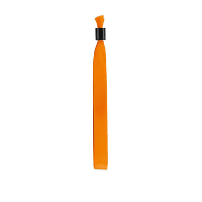 SECCUR promotional sports accessory in orange (detail view) with custom logo branding