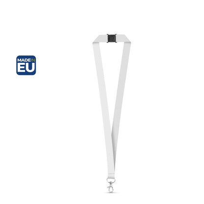 BRISTOL promotional lanyard (complete set view) with custom logo branding