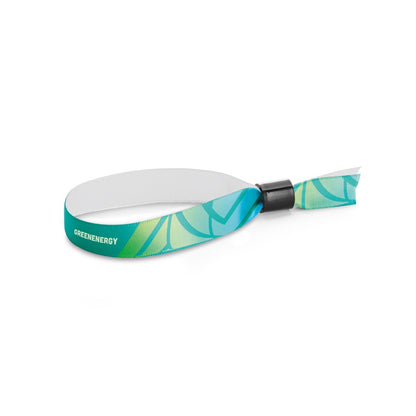 MENDOZA promotional lanyard in white with custom logo branding