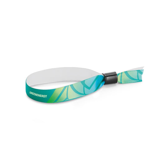 MENDOZA promotional lanyard in white with custom logo branding