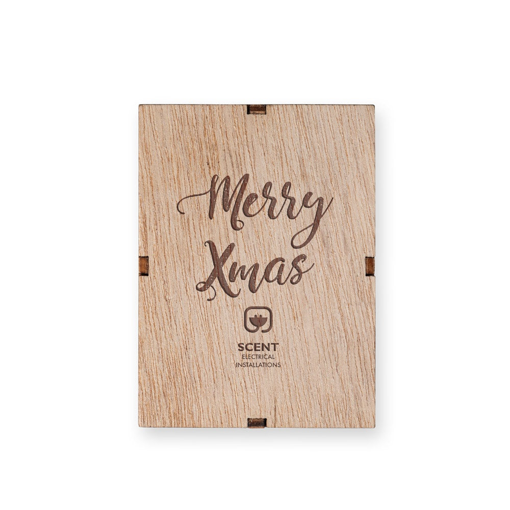 SCENT promotional home accessory in natural with custom logo branding