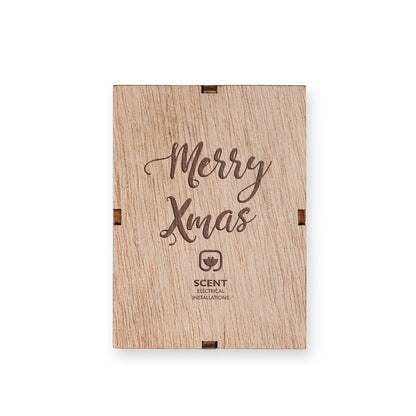 SCENT promotional home accessory in natural with custom logo branding