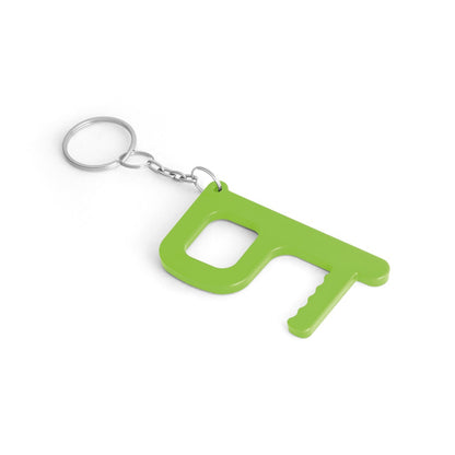 HANDY SAFE promotional event giveaway in light green with custom logo branding