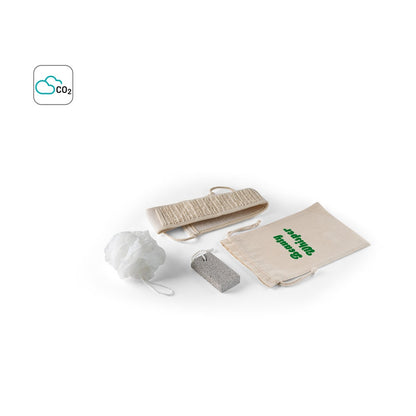 CONROY promotional wellness gift (complete set view) with custom logo branding