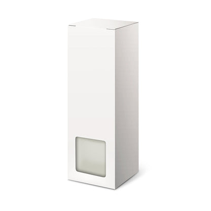 YEUN promotional personal care item in white (gift box packaging) with custom logo branding