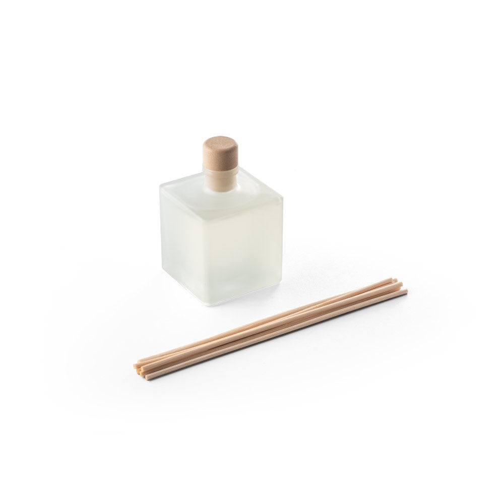 YEUN promotional personal care item in white (detail view) with custom logo branding