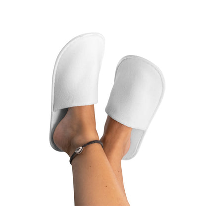 DANES promotional wellness gift in white (detail view) with custom logo branding