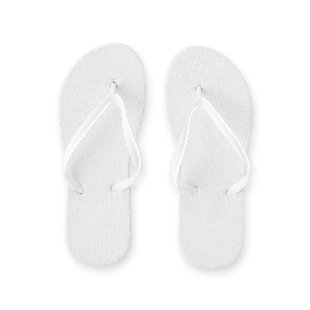 BALI S / M promotional personal care item in white (detail view) with custom logo branding