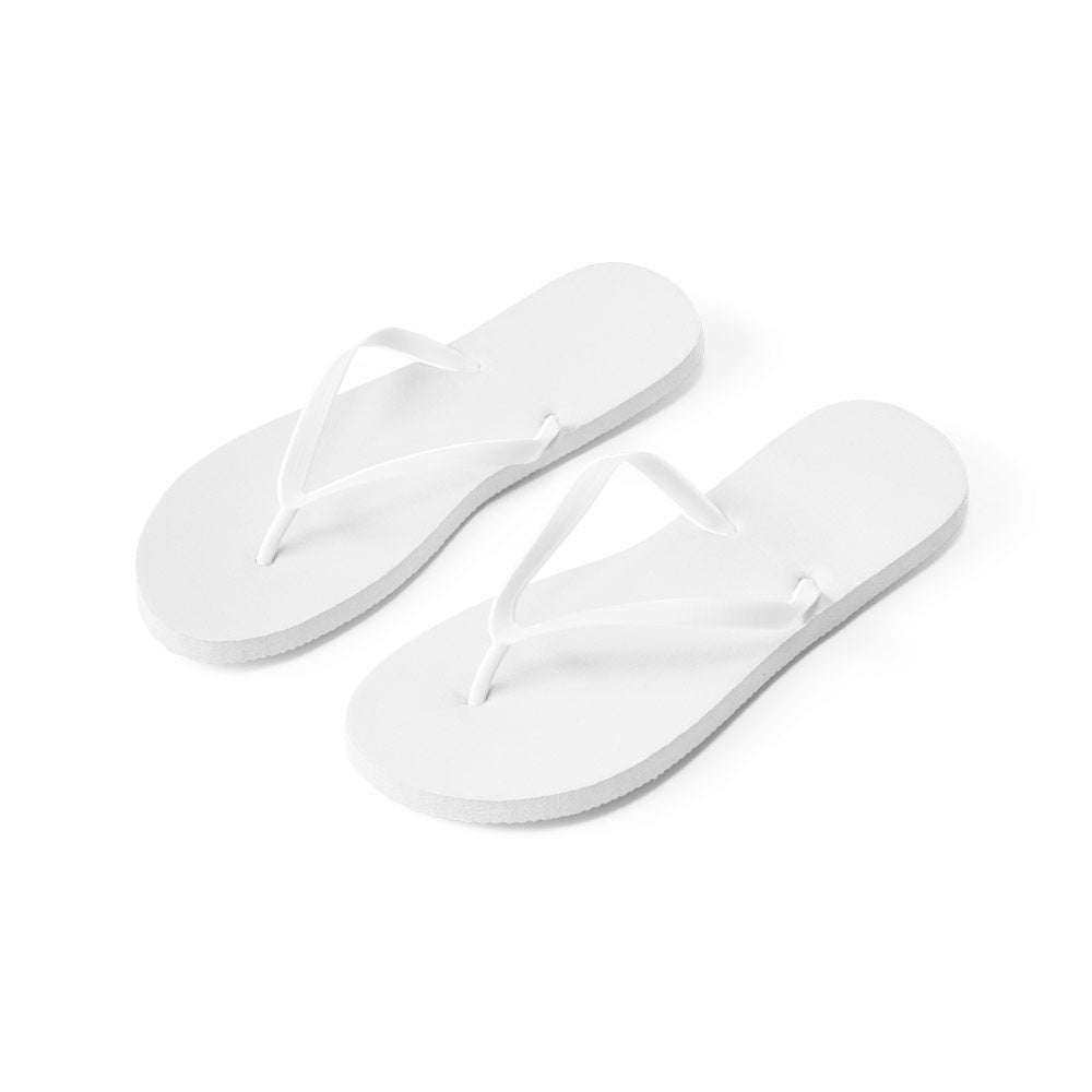 BALI L / XL promotional personal care item in white with custom logo branding