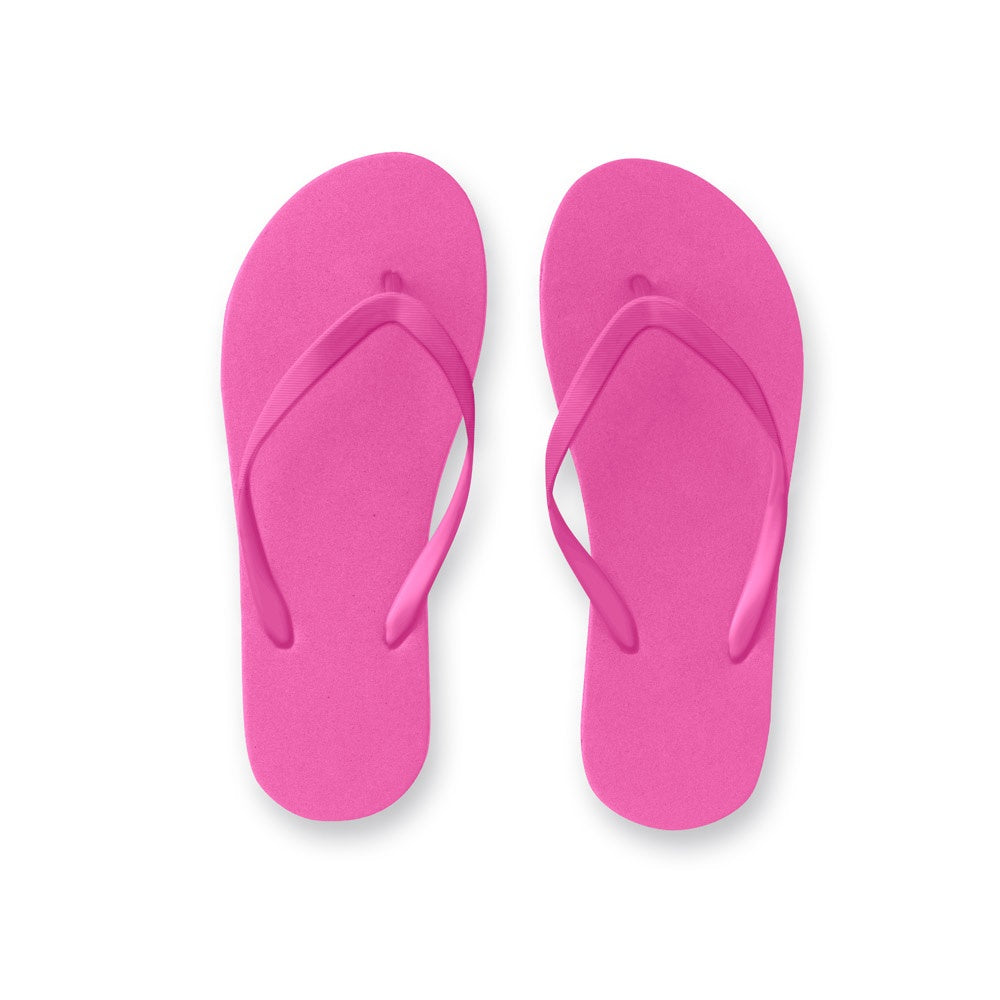 MAUPITI S / M promotional apparel accessory in pink (detail view) with custom logo branding
