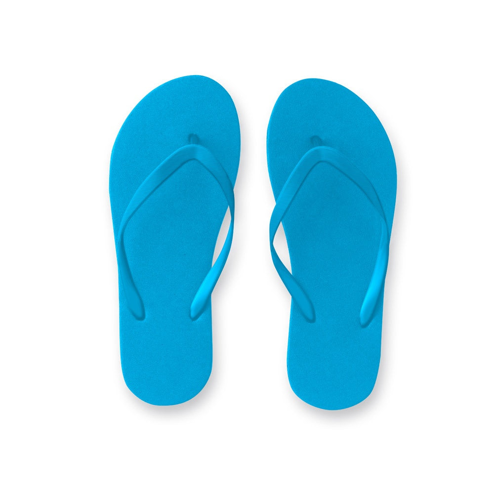 MAUPITI S / M promotional apparel accessory in light blue (detail view) with custom logo branding