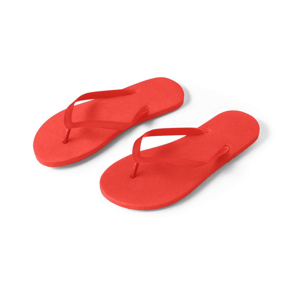 MAUPITI L / XL promotional apparel accessory in red with custom logo branding