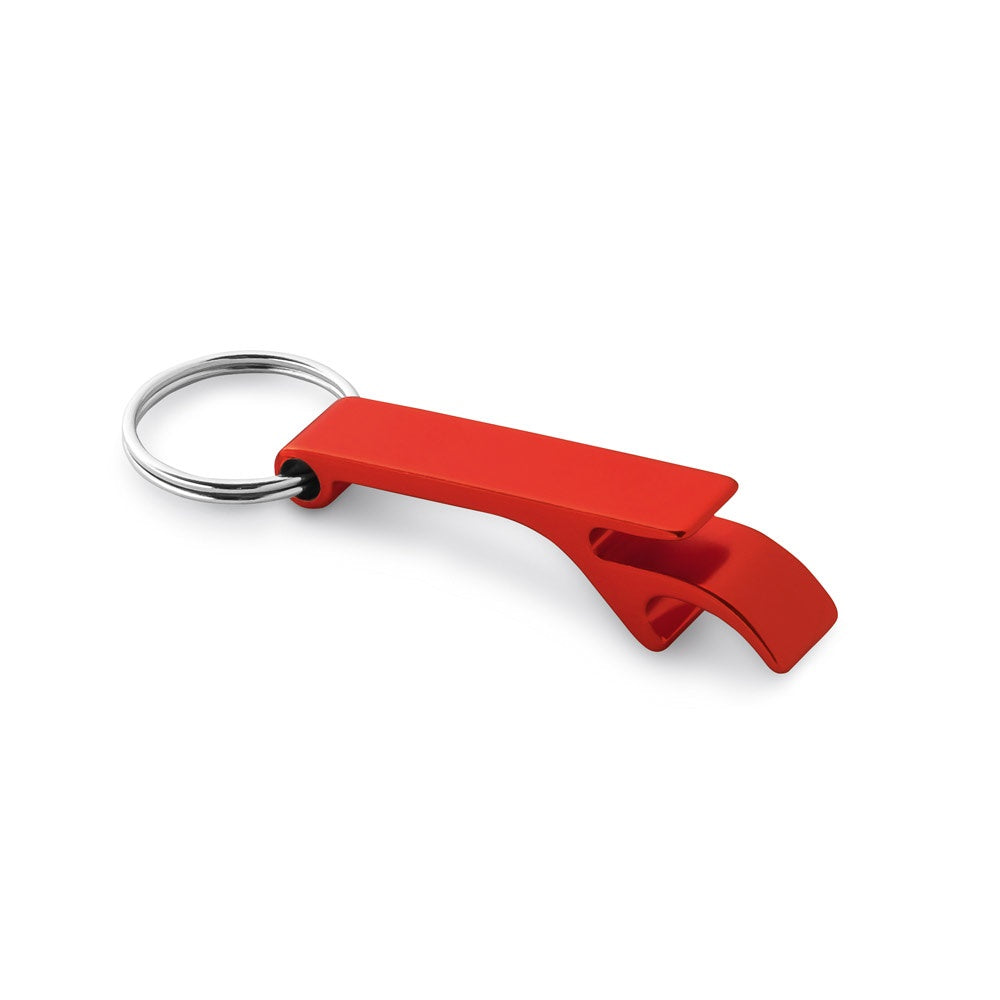 RE-BAITT promotional event giveaway in red with custom logo branding