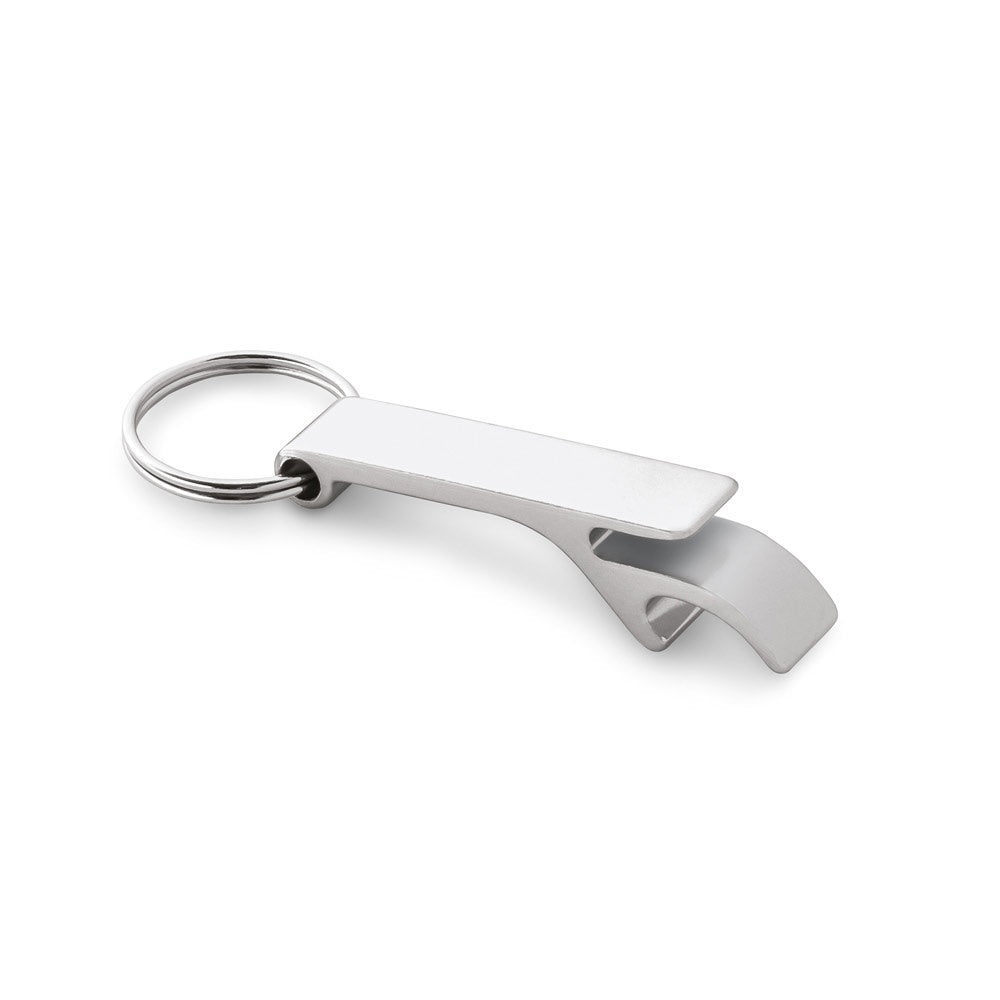 RE-BAITT promotional event giveaway in satin silver with custom logo branding