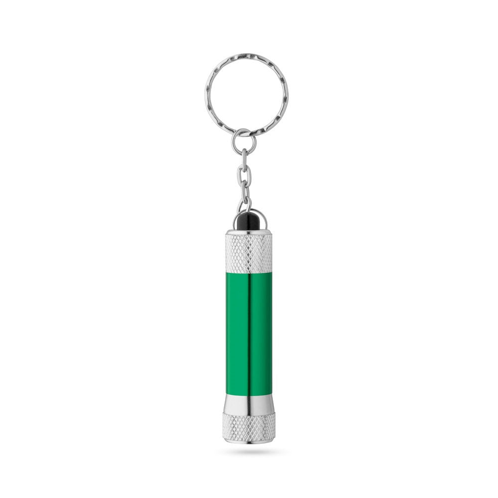 RE-LERGAN promotional event giveaway in green (detail view) with custom logo branding