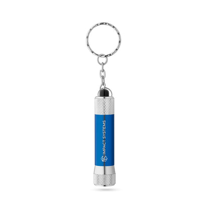 RE-LERGAN promotional event giveaway in royal blue with custom logo branding