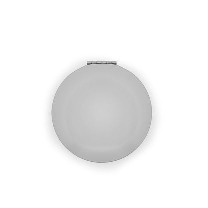 KAYLA promotional cosmetic item in silver (detail view) with custom logo branding