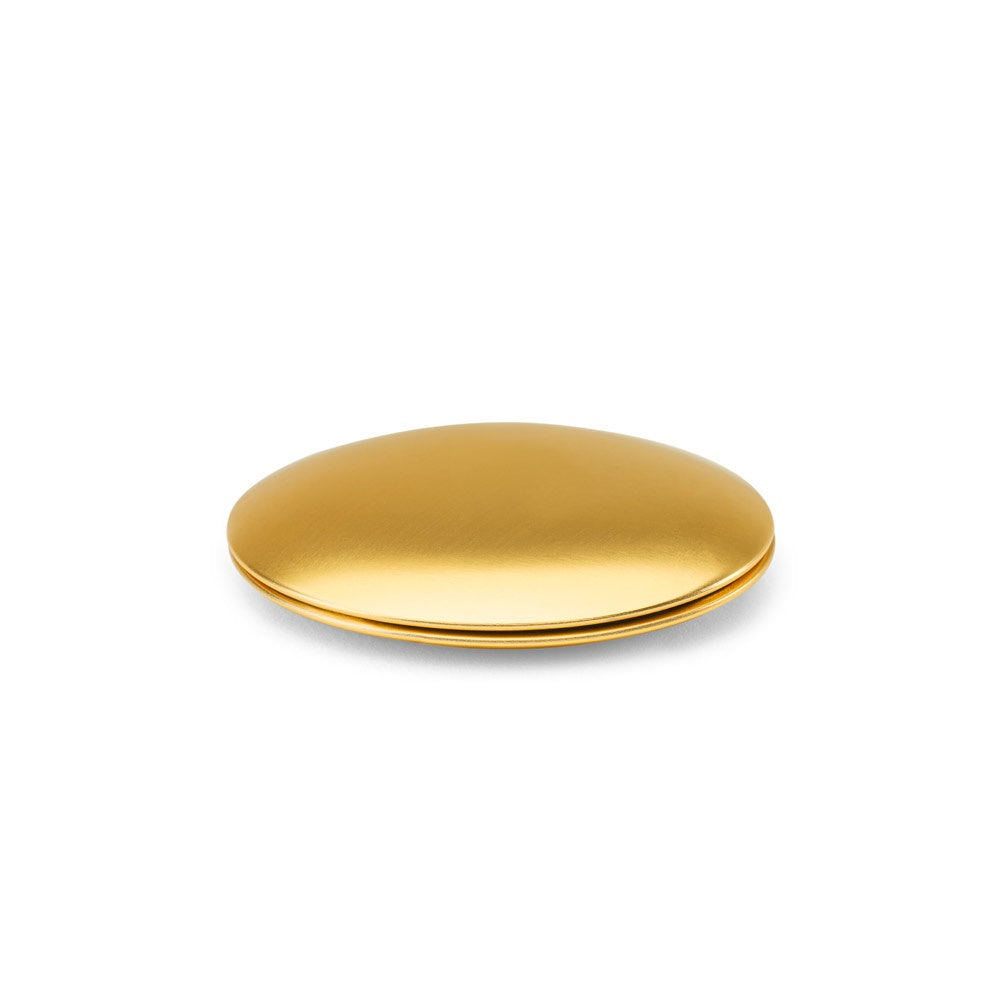 KAYLA promotional cosmetic item in golden with custom logo branding