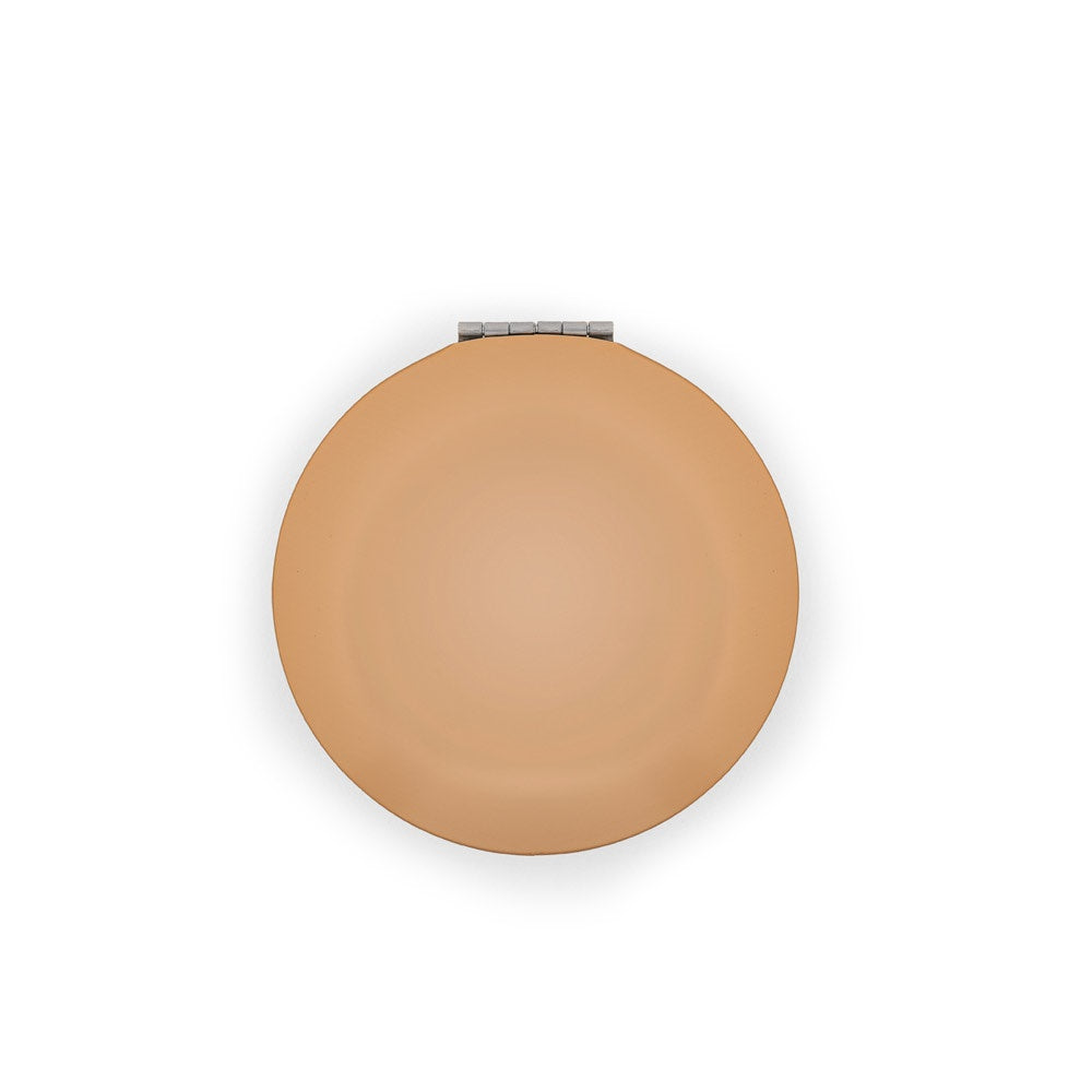 KAYLA promotional cosmetic item in copper (detail view) with custom logo branding