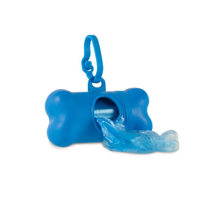 TROTTE promotional home accessory in light blue (detail view) with custom logo branding