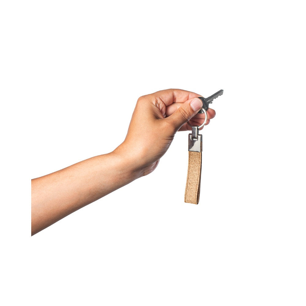 EVANS promotional writing set in natural (detail view) with custom logo branding
