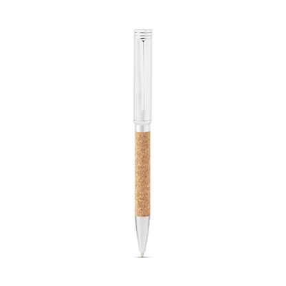 EVANS promotional writing set in natural with custom logo branding