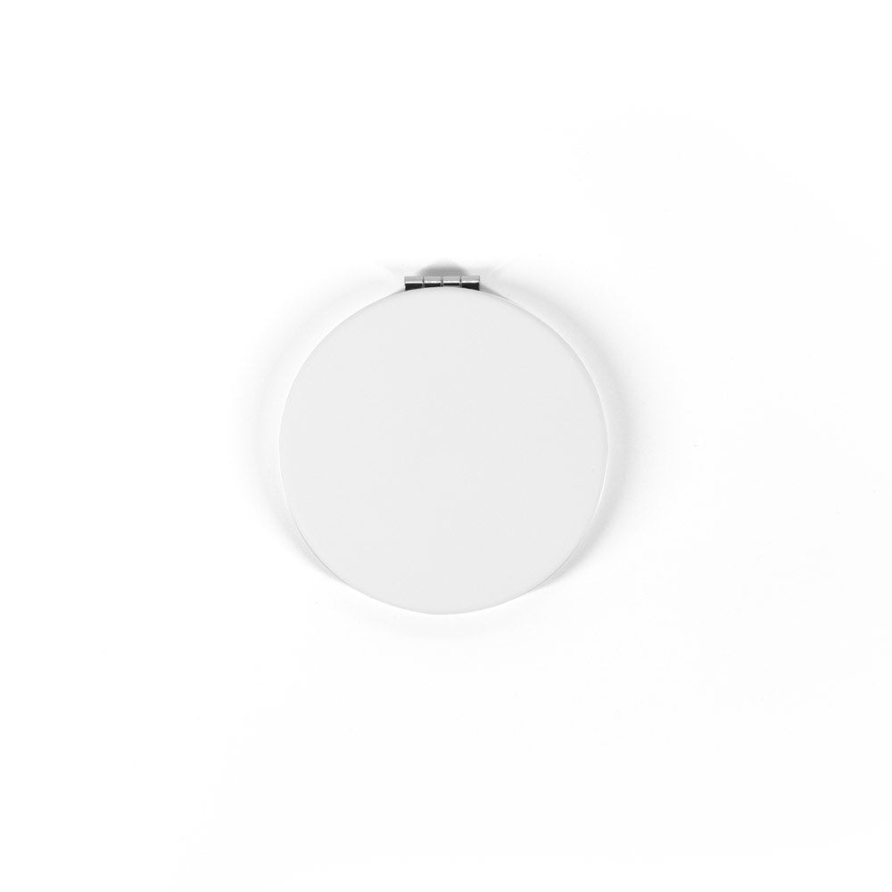 FREYA promotional cosmetic item in white (detail view) with custom logo branding